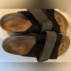 Black Birkenstock Kyoto sandals
